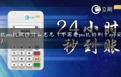 手机pos机软件什么意思（不需要pos机的刷卡app安全吗）缩略图