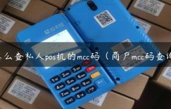 怎么查私人pos机的mcc码（商户mcc码查询）缩略图