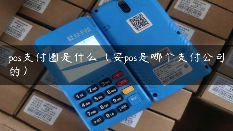 pos支付圈是什么（安pos是哪个支付公司的）