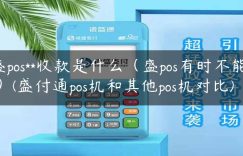 盛pos**收款是什么（盛pos有时不能**）(盛付通pos机和其他pos机对比)缩略图