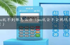 pos机不到账怎么办（pos机会不会把钱黑了）缩略图