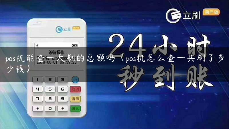 pos机能查一天刷的总额吗（pos机怎么查一共刷了多少钱）