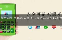 白条刷pos机限额怎么回事（白条pos机可以刷出来吗）缩略图