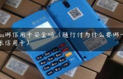 pos绑信用卡安全吗（随行付为什么要绑一张信用卡）缩略图