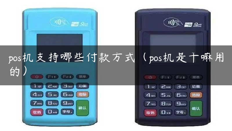 pos机支持哪些付款方式（pos机是干嘛用的）