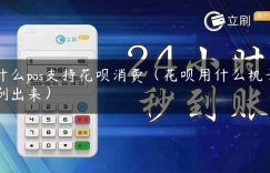 什么pos支持花呗消费（花呗用什么机子刷出来）缩略图