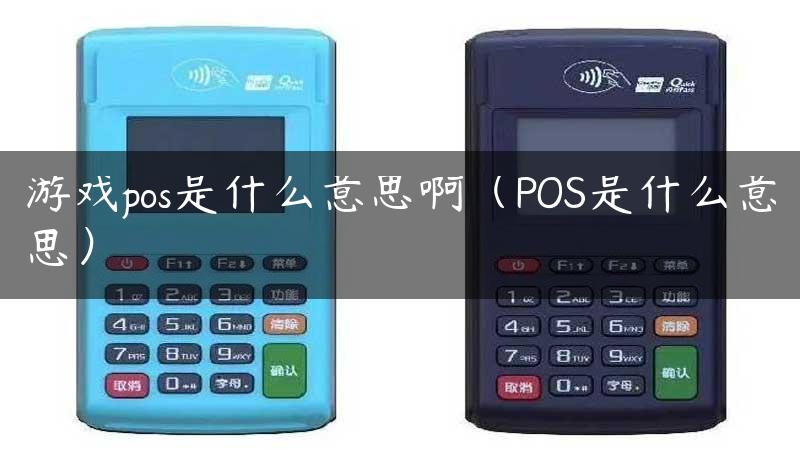 游戏pos是什么意思啊（POS是什么意思）