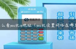 怎么看pos机ip地址（pos机设置网络在哪里）缩略图