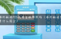 海科融通POS机有金融牌照吗（海科融通背景什么国企）缩略图