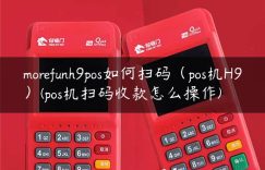 morefunh9pos如何扫码（pos机H9）(pos机扫码收款怎么操作)缩略图