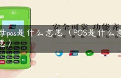 母pos是什么意思（POS是什么意思）缩略图