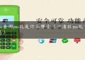 怎么查询pos机是什么牌子（一清机pos机十大排名）缩略图