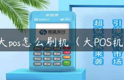 大pos怎么刷机（大POS机）缩略图