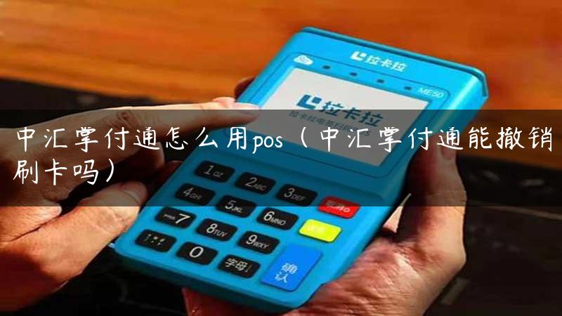 中汇掌付通怎么用pos（中汇掌付通能撤销刷卡吗）