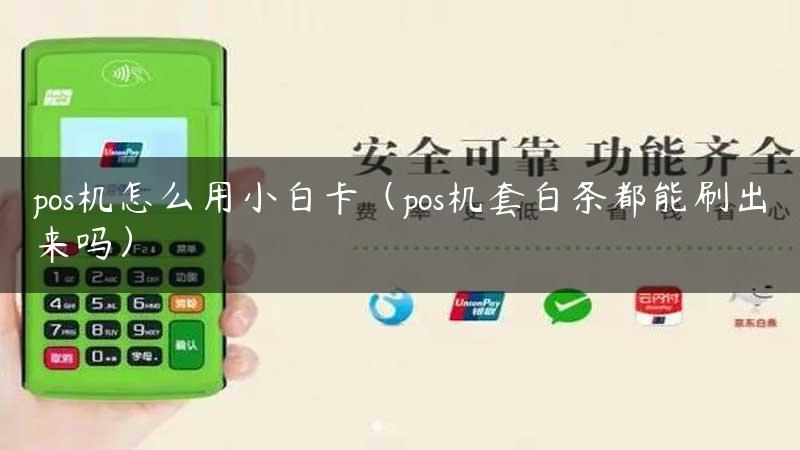 pos机怎么用小白卡（pos机套白条都能刷出来吗）