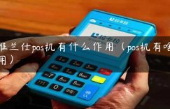 雅兰仕pos机有什么作用（pos机有啥用）缩略图