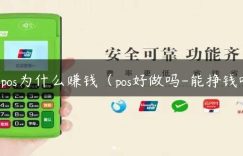 卖pos为什么赚钱（pos好做吗-能挣钱吗）缩略图