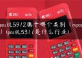 pos机5912属于哪个类别（mpos）(pos机5311是什么行业)缩略图