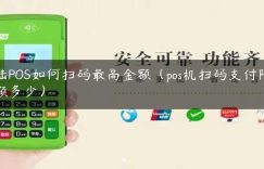 陆POS如何扫码最高金额（pos机扫码支付限额多少）缩略图