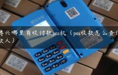 博兴哪里有收付款pos机（pos收款怎么查付款人）缩略图