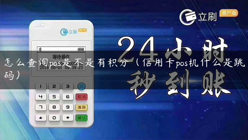 怎么查询pos是不是有积分（信用卡pos机什么是跳码）