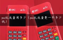 pos机流量用多少（pos机流量费一年多少钱）缩略图