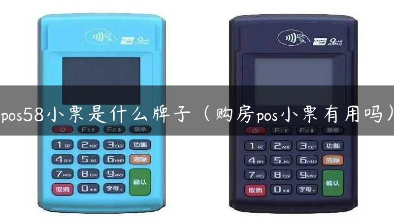 pos58小票是什么牌子（购房pos小票有用吗）