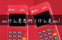 pos什么意思啊（什么是pos）缩略图