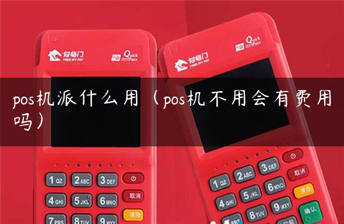 pos机派什么用（pos机不用会有费用吗）