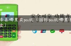 绛县哪里卖pos机（国际pos机哪里有卖）缩略图