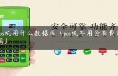 pos机用什么数据库（pos机不用会有费用吗）缩略图