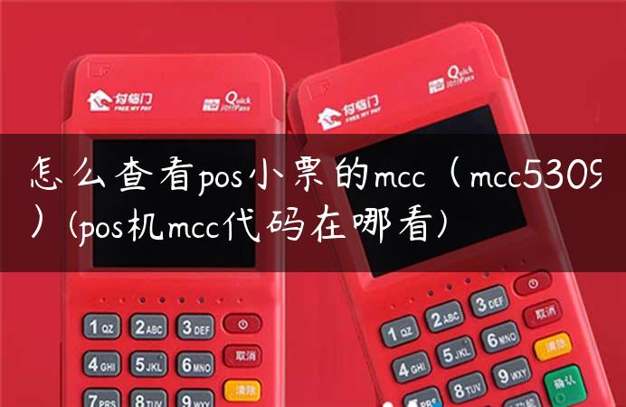 怎么查看pos小票的mcc（mcc5309）(pos机mcc代码在哪看)