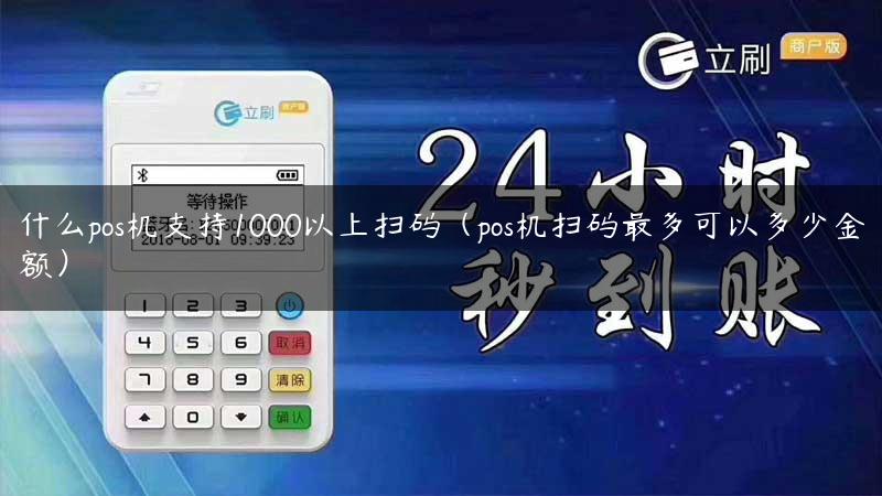 什么pos机支持1000以上扫码（pos机扫码最多可以多少金额）