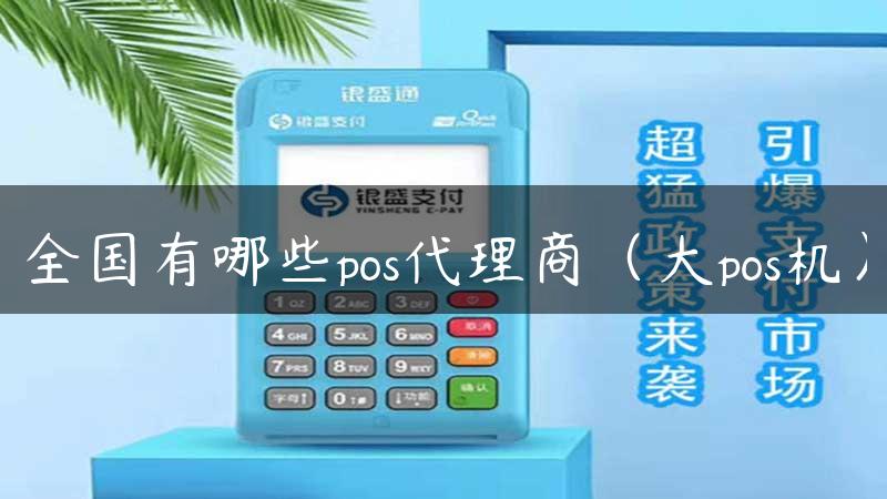 全国有哪些pos代理商（大pos机）