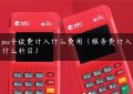 pos手续费计入什么费用（服务费计入什么科目）缩略图