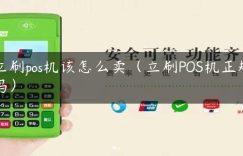 立刷pos机该怎么卖（立刷POS机正规吗）缩略图