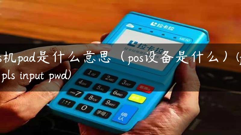 pos机pad是什么意思（pos设备是什么）(pos机pls input pwd)