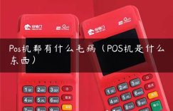 Pos机都有什么毛病（POS机是什么东西）缩略图