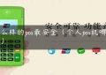 什么样的pos最安全（个人pos机哪个好）缩略图