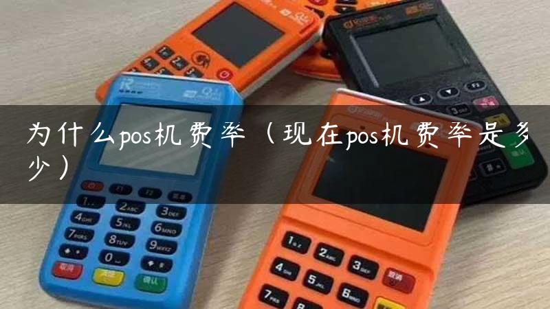 为什么pos机费率（现在pos机费率是多少）