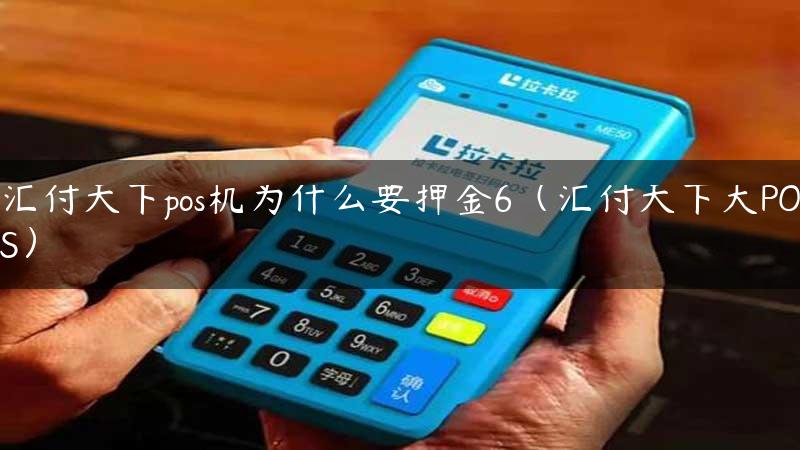 汇付天下pos机为什么要押金6（汇付天下大POS）