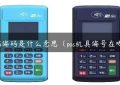 pos15编码是什么意思（pos机具编号在哪里）缩略图