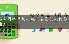 怎么可以弄到pos机（自己买pos机怎么用）缩略图