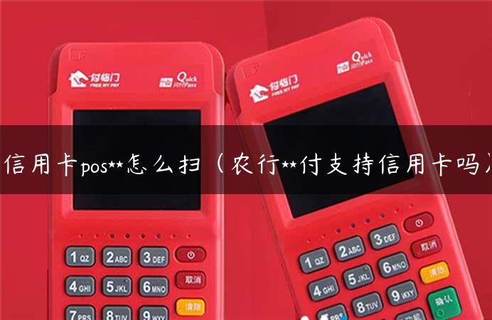 信用卡pos**怎么扫（农行**付支持信用卡吗）