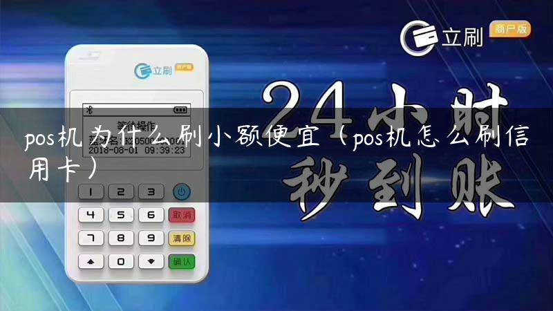 pos机为什么刷小额便宜（pos机怎么刷信用卡）