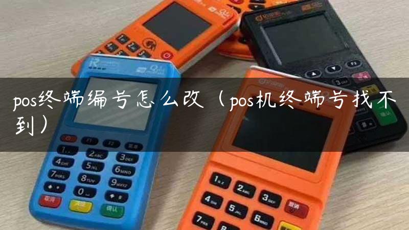 pos终端编号怎么改（pos机终端号找不到）