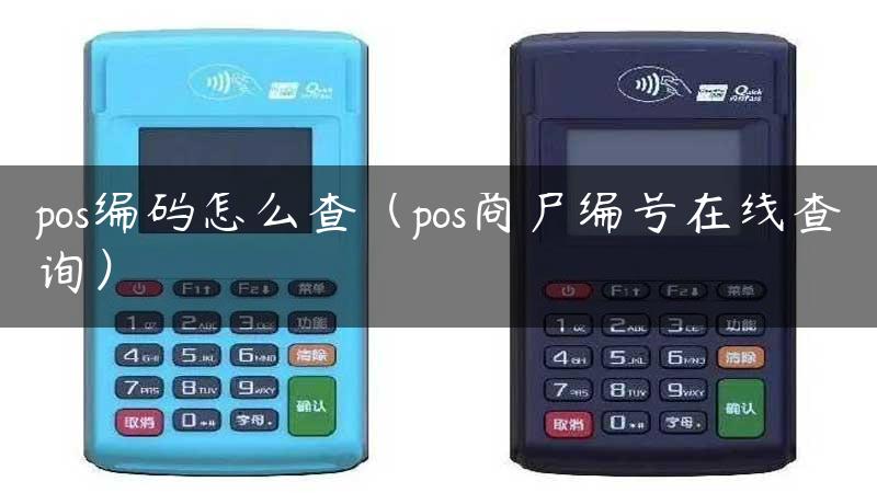 pos编码怎么查（pos商户编号在线查询）