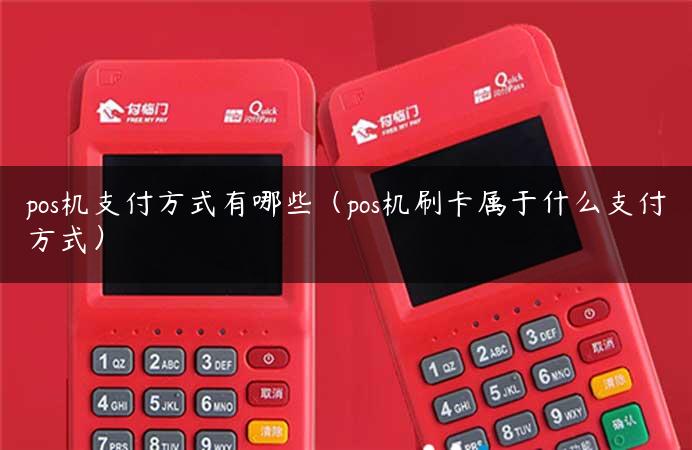 pos机支付方式有哪些（pos机刷卡属于什么支付方式）