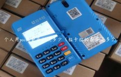 个人用pos机费率封顶多少（拉卡拉的费率是多少）缩略图